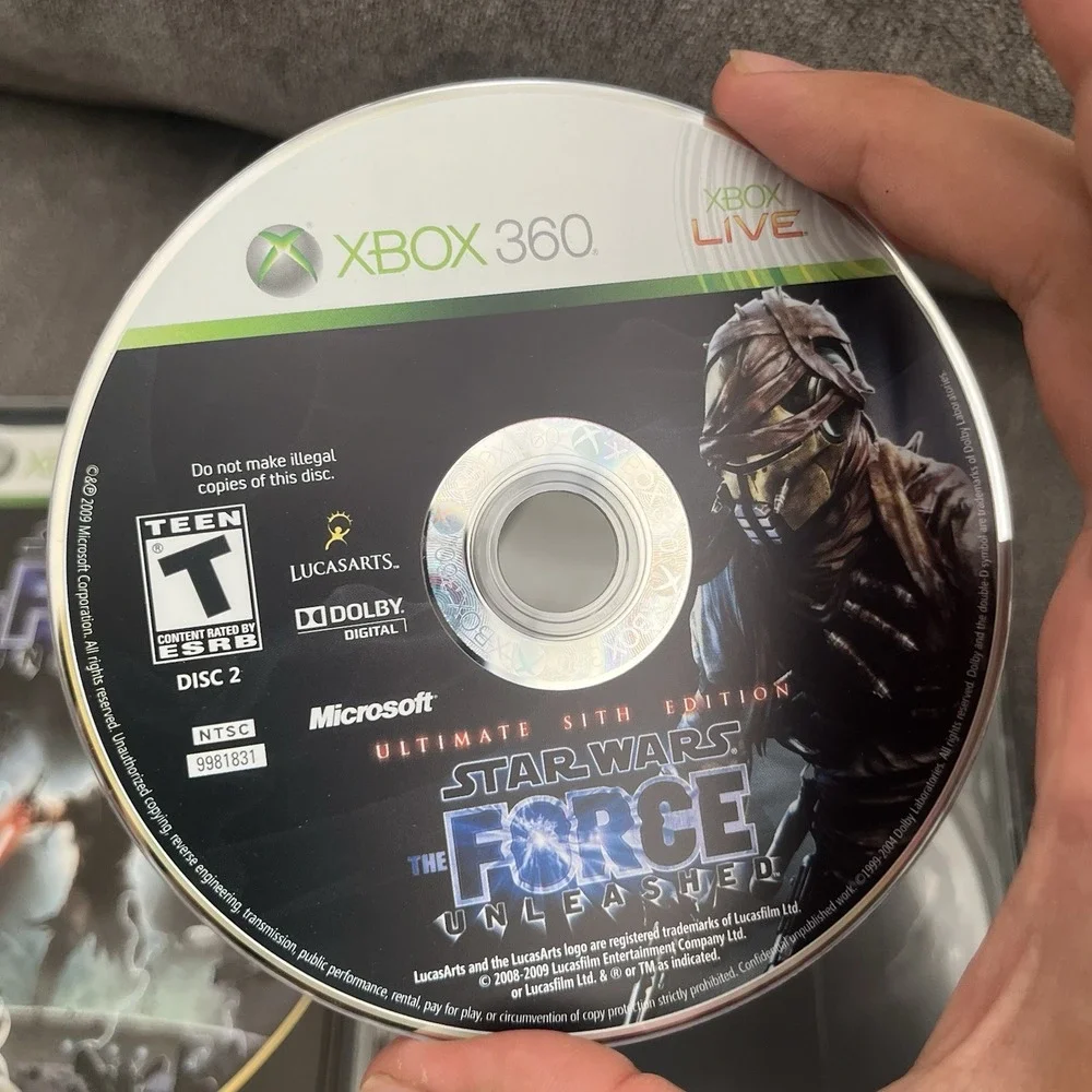 Xbox 360 Star Wars: The Force Unleashed [Ultimate Sith Edition] W Card Steelbook